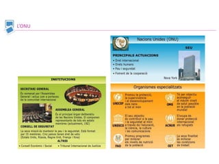 L’ONU
 