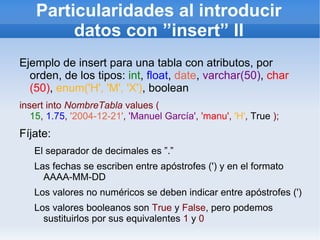 Para establecer el motor de una tabla: create table NombreTabla ( … ) engine=InnoDB;