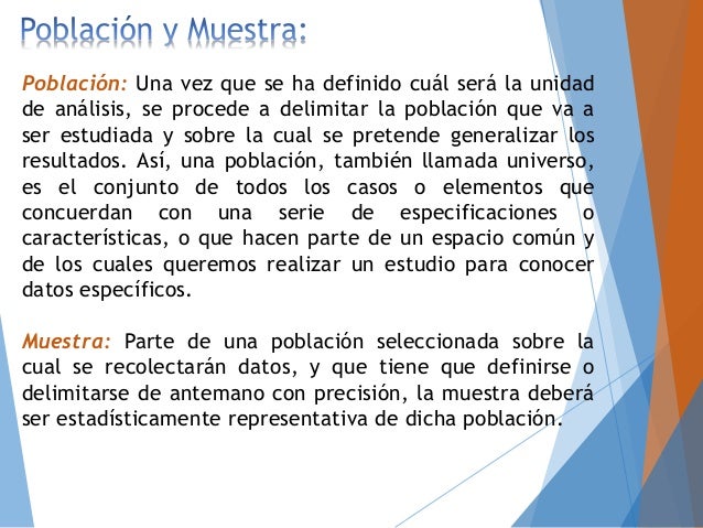 Muestra en la Investigación Cuantitativa