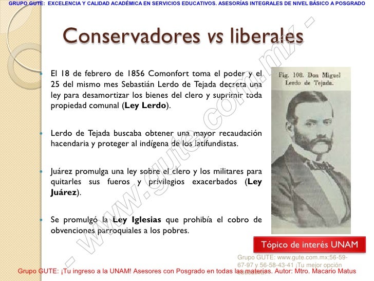 Partido Liberal Y Conservador En Mexico Independiente Marcus Reid