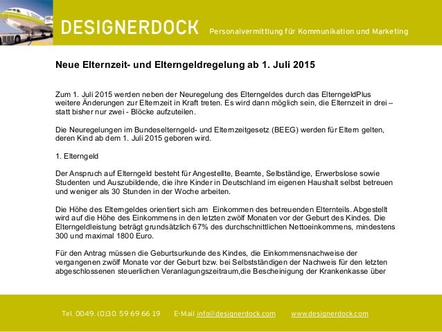 Neue Elternzeit Und Elterngeldregelung Ab 1 Juli 2015