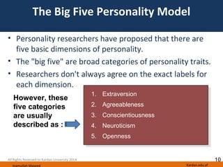 05 ob personality and values | PPT