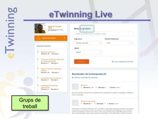 Grups de
treball
 
