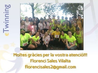 Moltes gràcies per la vostra atenció!!!
Florenci Sales Vilalta
florencisales2@gmail.com
 