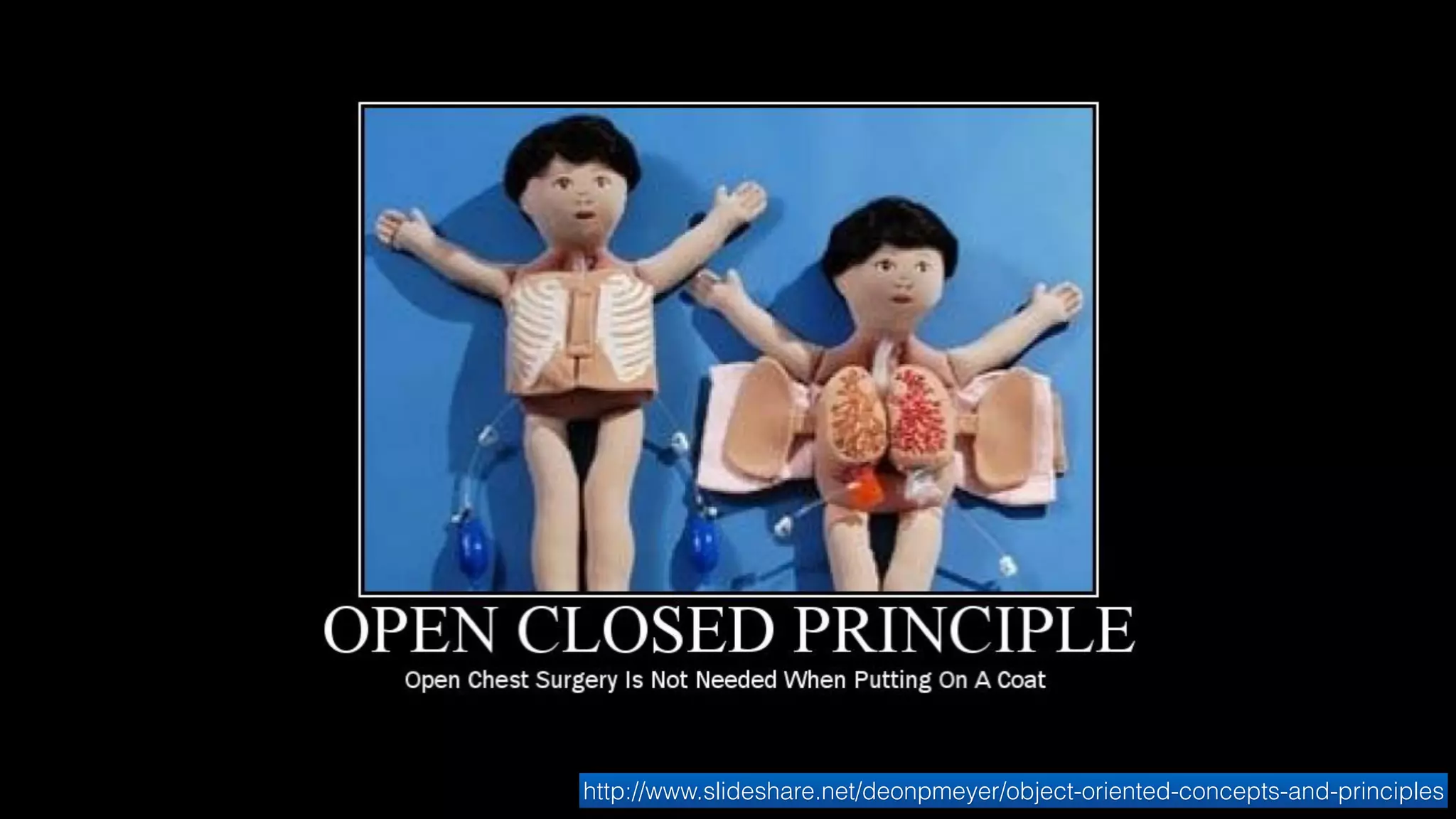 http://www.slideshare.net/deonpmeyer/object-oriented-concepts-and-principles
 