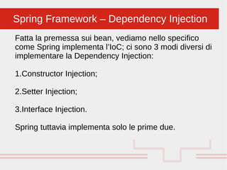 Spring Framework | ODP