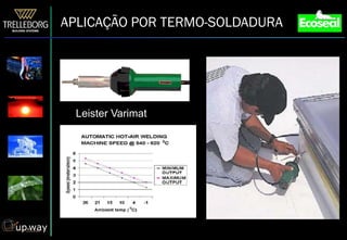 APLICAÇÃO POR TERMO-SOLDADURA




 Leister Varimat
 