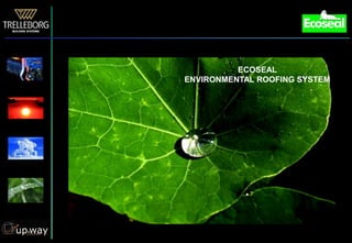 ECOSEAL
ENVIRONMENTAL ROOFING SYSTEM
 
