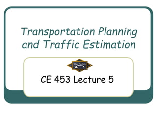 Transportation planning | PPT
