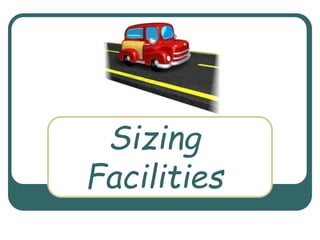Sizing
Facilities
 