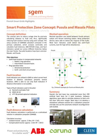 Smart protection zone concept: Pusula and Masala pilots