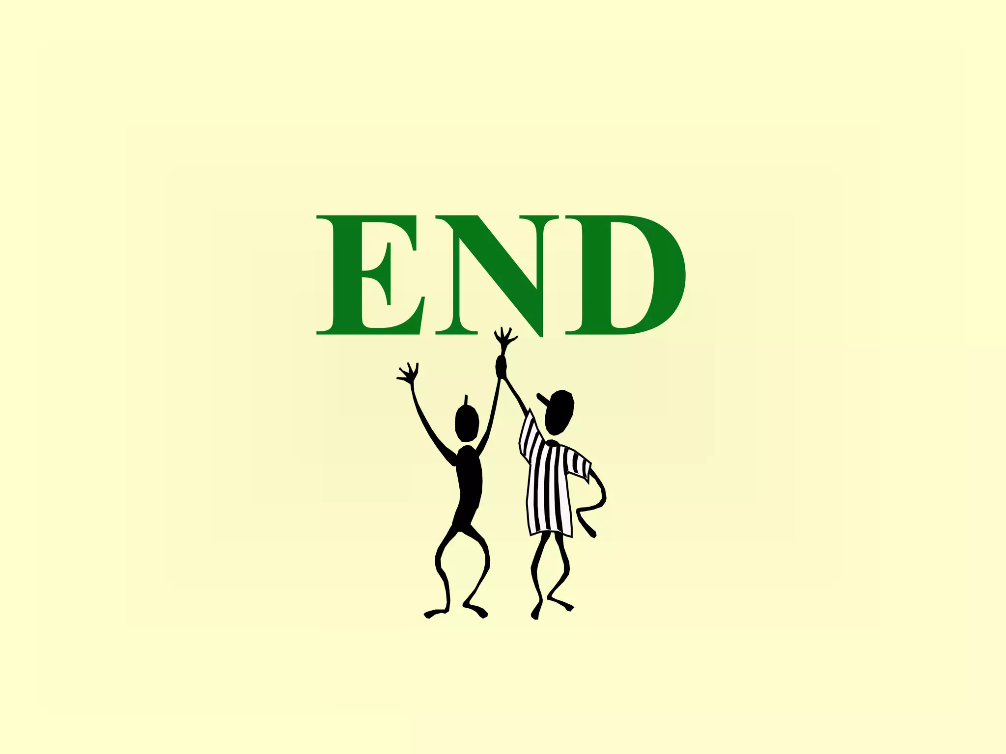 END
 