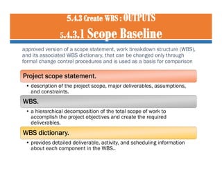 05 project scope management | PDF