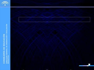 DIRECCIÓN GENERAL DE ORDENACIÓN Y EVALUACIÓN
EDUCATIVA

CONSEJERÍA DE EDUCACIÓN

 