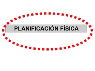 PLANIFICACIÓN FÍSICA
 