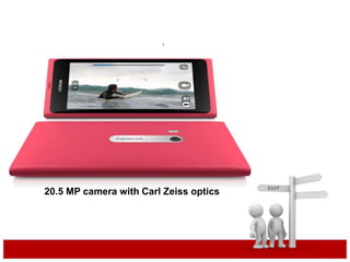 .
20.5 MP camera with Carl Zeiss optics
 