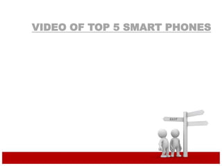 VIDEO OF TOP 5 SMART PHONES
 