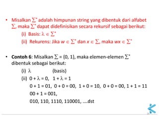 Matematika Diskrit - 05 rekursi dan relasi rekurens - 01 | PDF