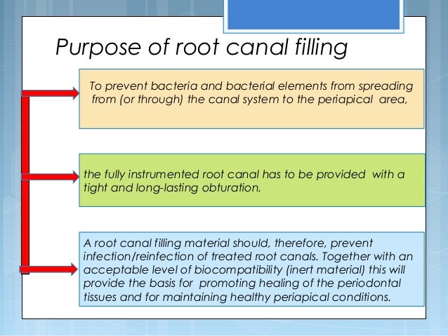 root canal filling material