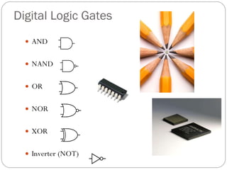 Digital Logic Gates AND NAND OR NOR XOR Inverter (NOT) 