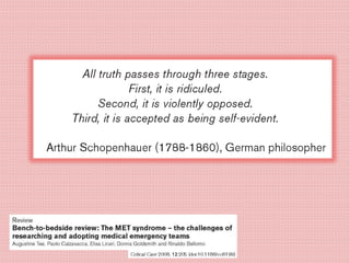 SEMS 2014: Augustine Tee - Inpatient Medical Emergency Teams