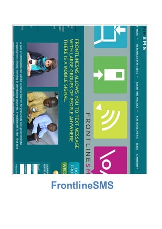 FrontlineSMS

 