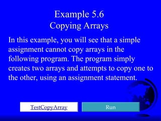 05slide_arrays_creation_searching_sorting.ppt | Free Download