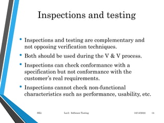 05_SoftwareTesting.pdf student of comuter | PPT