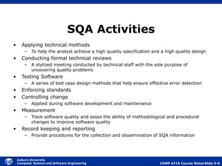 05 sqa overview | PPT