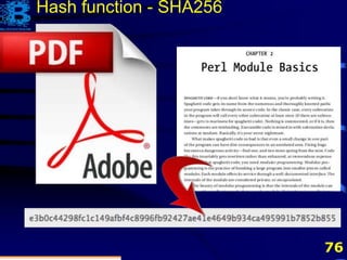 76
Hash function - SHA256
 