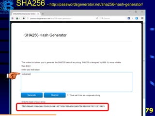 79
SHA256 - http://passwordsgenerator.net/sha256-hash-generator/
 