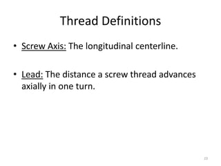 Fitter 1st year theory book notes hai aap log Threads and Fasteners.pdf