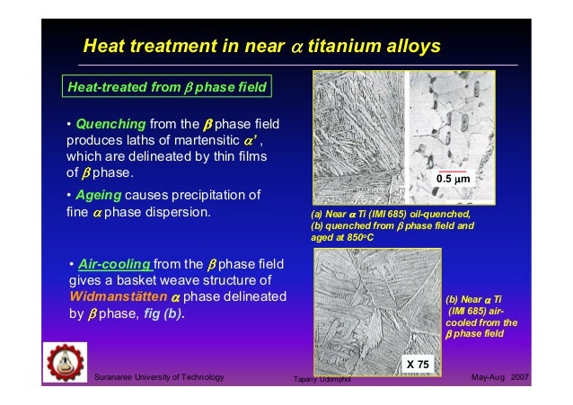 Titanium and alloys