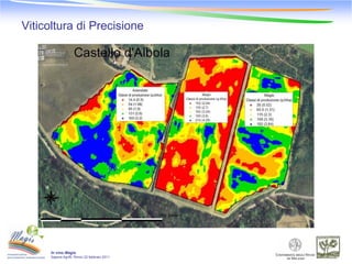 Viticoltura di Precisione




      In vino Magis
      Sapore-Agrifil, Rimini 22 febbraio 2011
 