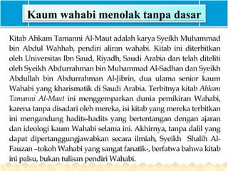 Komentar al-Hafidz IbnuHajar al- ‘Asqallani tentang hadits Al- 
Thabrani tersebut dalam kitabnya Al-TalkhishAl-Habir (2/ 1...