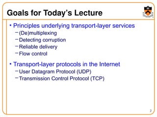 OSI Model - transport Layer protocols | PPT