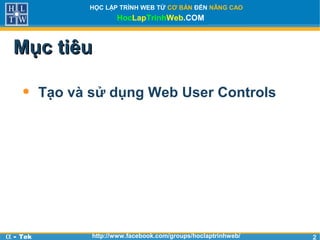 Webusercontrol Bài 5 - Web User Controls Asp.net