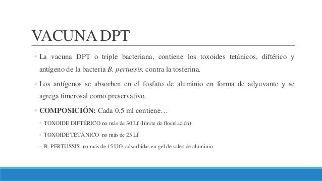 vacuna quintuple pentavalente dosis y via de administracion vacuna quintuple pentavalente dosis y via de administracion