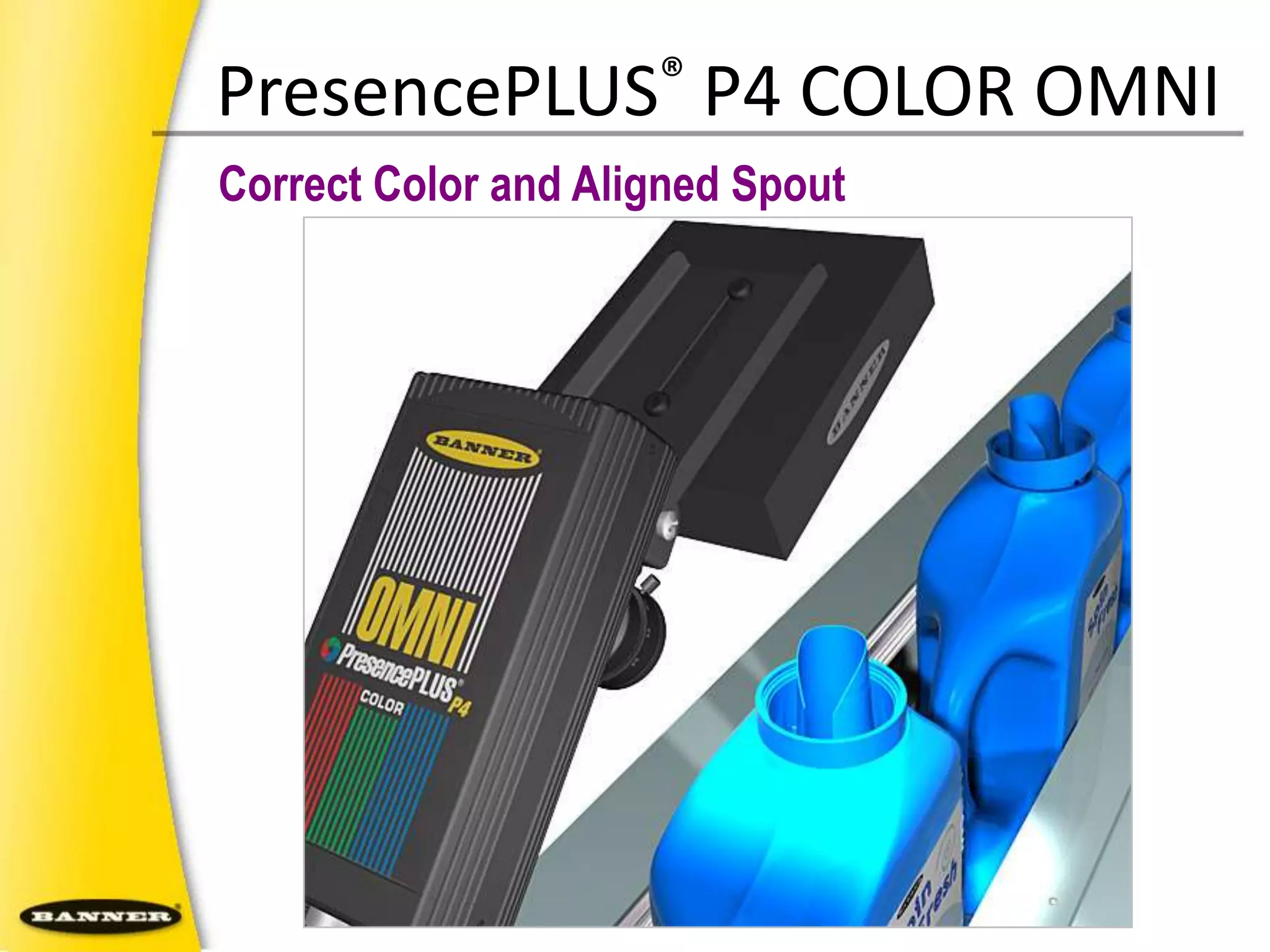 Sort and Inspect by ColorFastener SortingPresencePLUS®P4 GEO