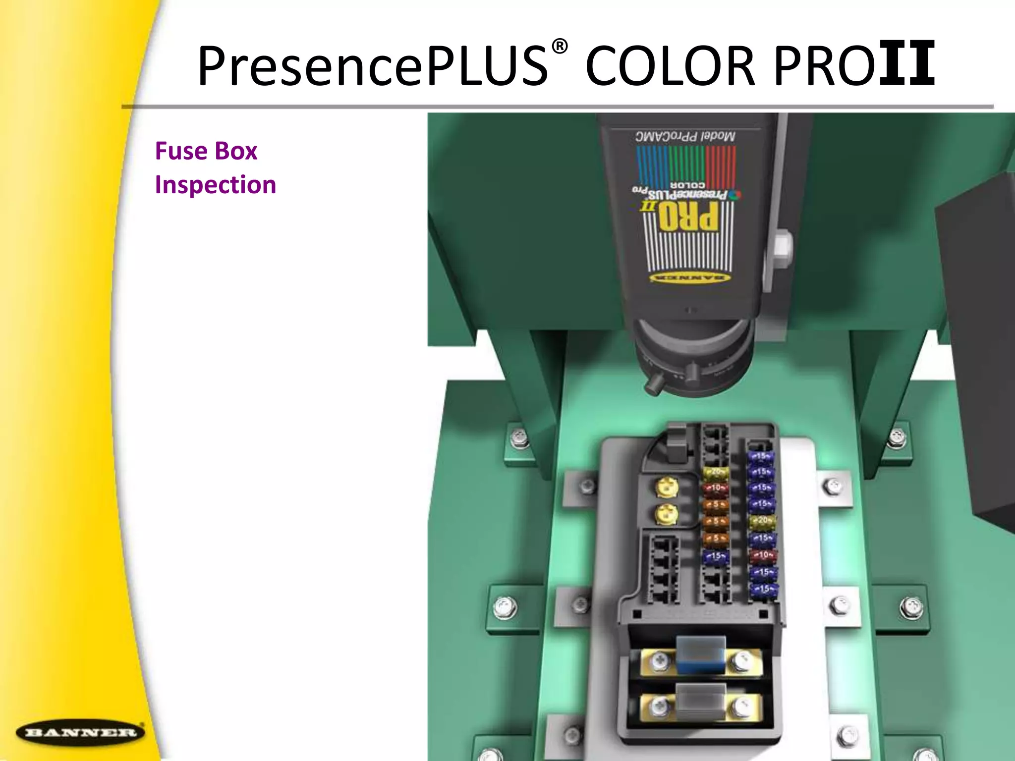 Sort and Inspect by ColorColor VerificationPresencePLUS®P4 COLOR OMNI