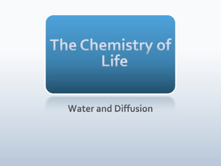05 water and diffusion