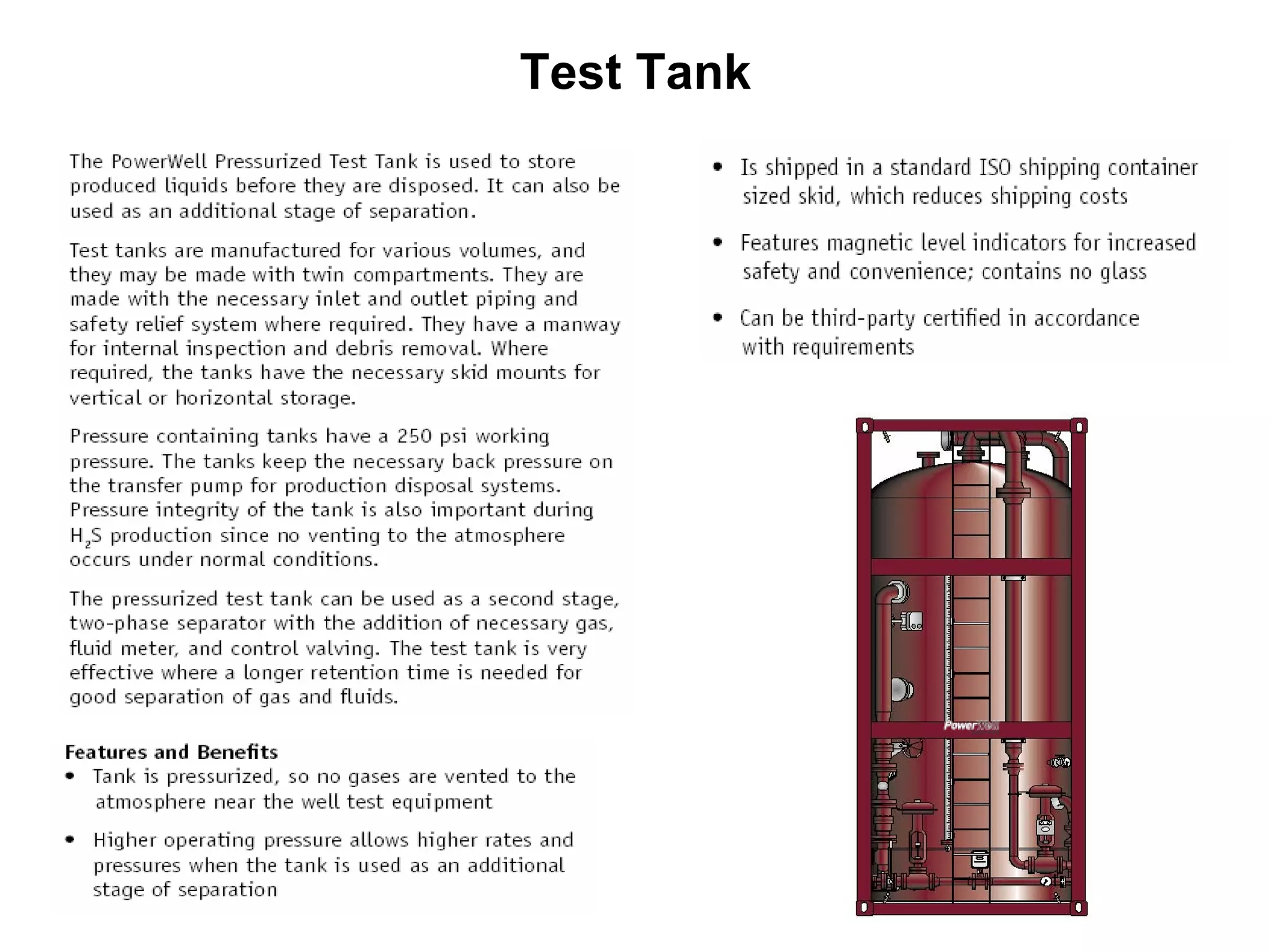 Test Tank
 