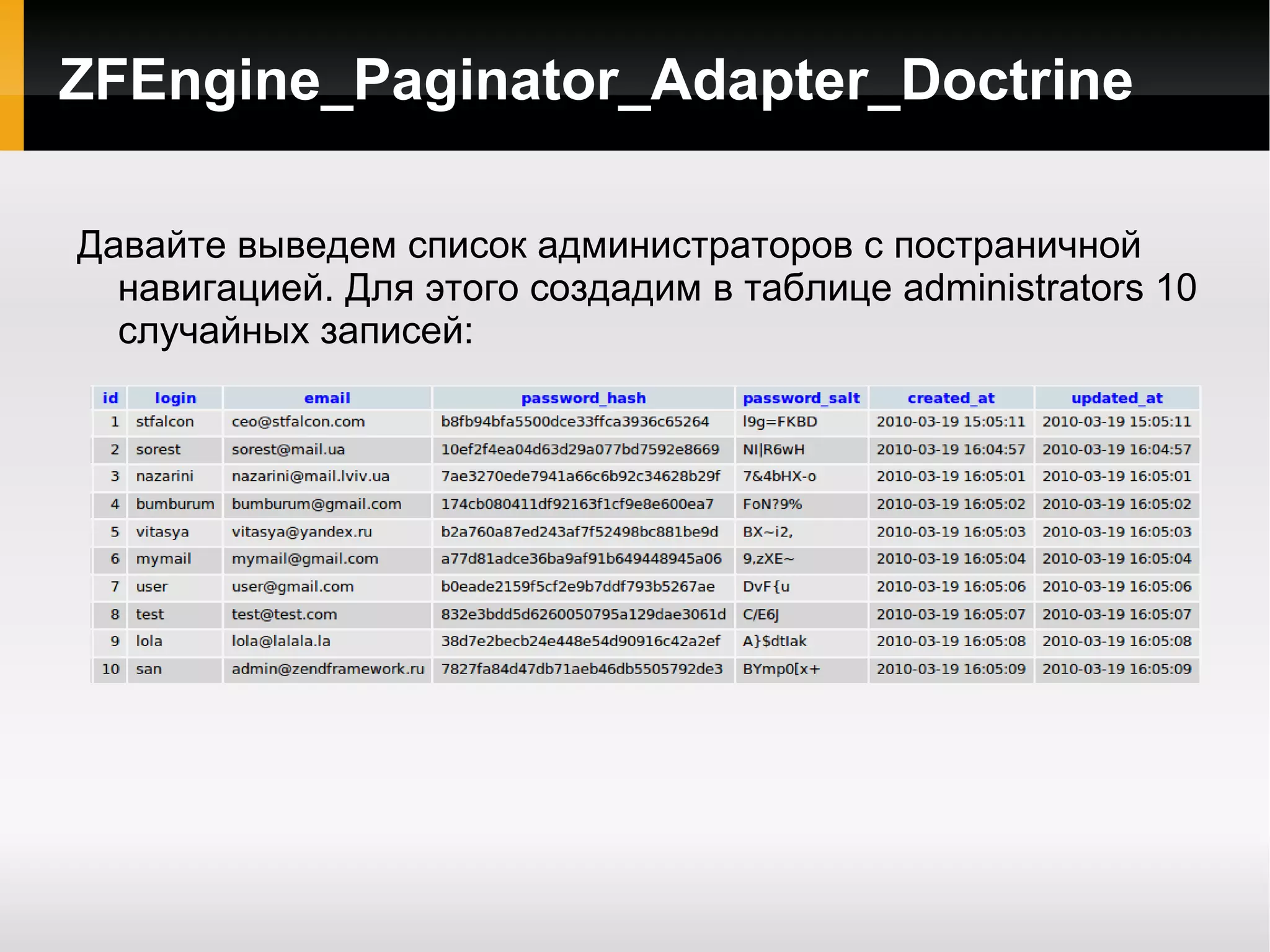 .attributes.attr_result_cache.driver =  &quot;memcache&quot; 