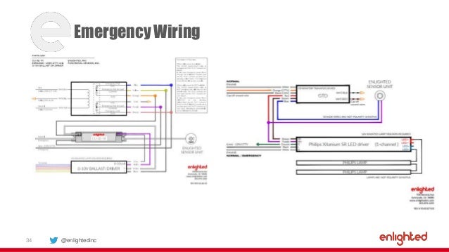 Enlighted Technology for Luminaire OEMs bodine emergency wiring diagram 