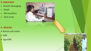 ICT IN AGRICULTURAL KNOWLEDGE MANAGEMENT | PPTX