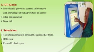 ICT IN AGRICULTURAL KNOWLEDGE MANAGEMENT | PPTX