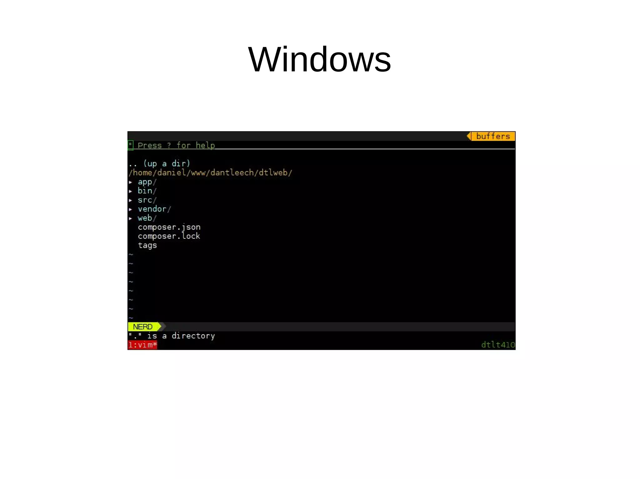 Windows
 