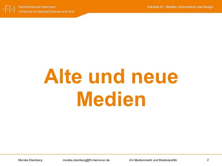 Neue Medien Und Medienkonvergenz