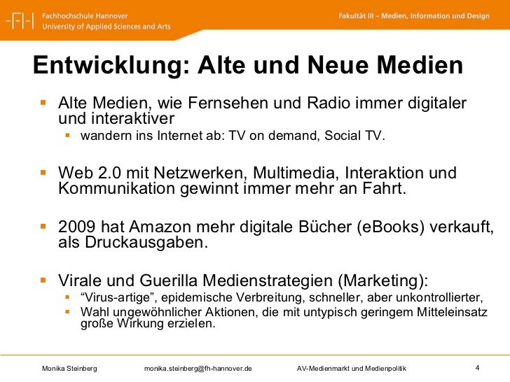 Neue Medien Und Medienkonvergenz