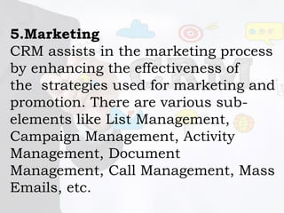 Components and Elements of Customer Relationship Management | PDF